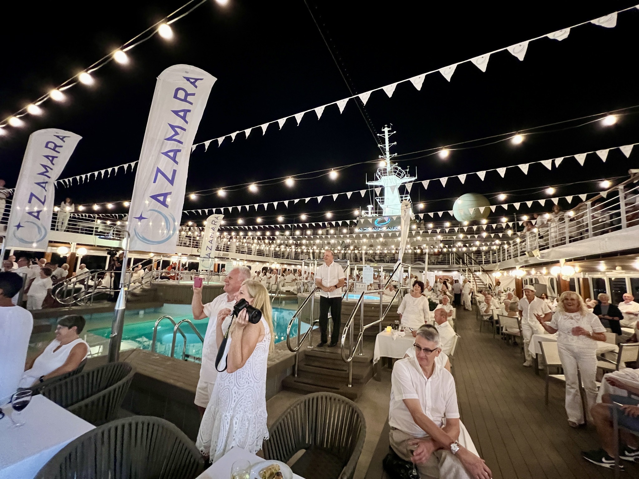 What to wear for White Night on Azamara cruise?
