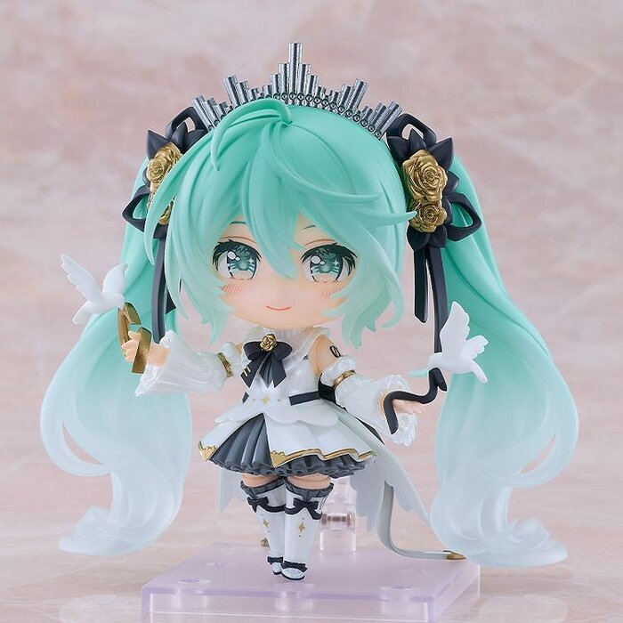 Conducting a masterpiece. The 10th Anniversary Symphony Miku takes