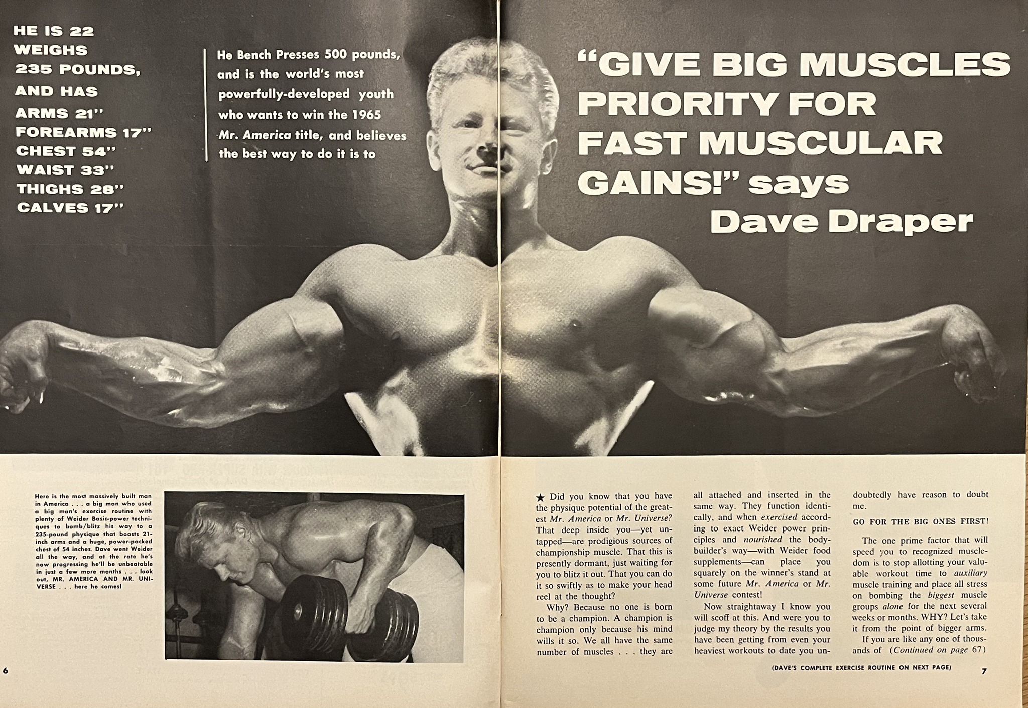 Richard Baldwin - How would you like maximum muscle gains while ...