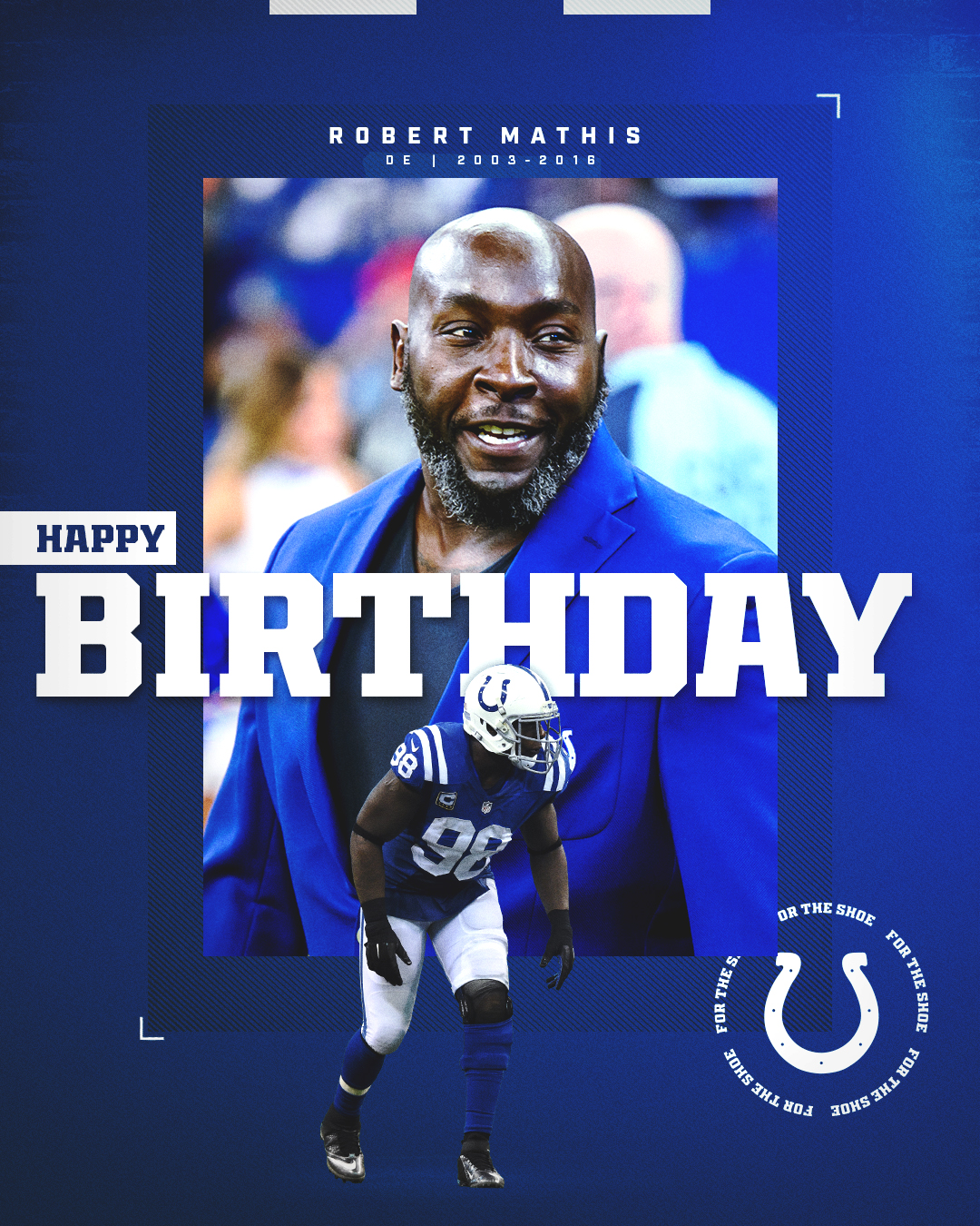 happy birthday Robert Mathis! 🎉 - Indianapolis Colts | Facebook