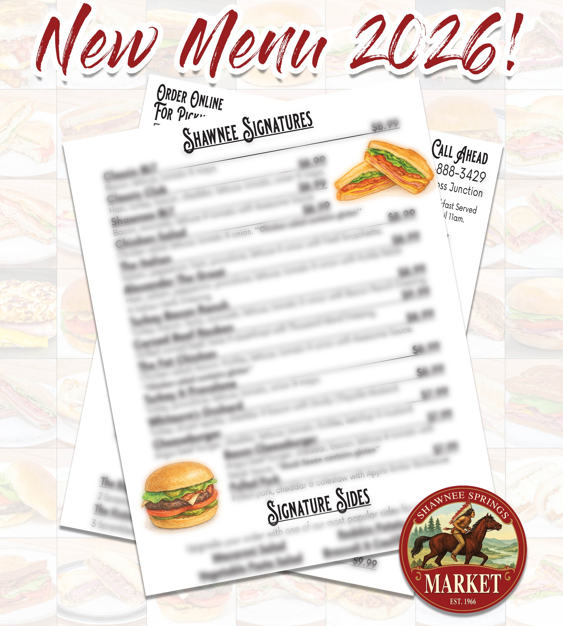 Shawnee - Come Hungry. Leave Happy. Our 2026 menu drops next week ...