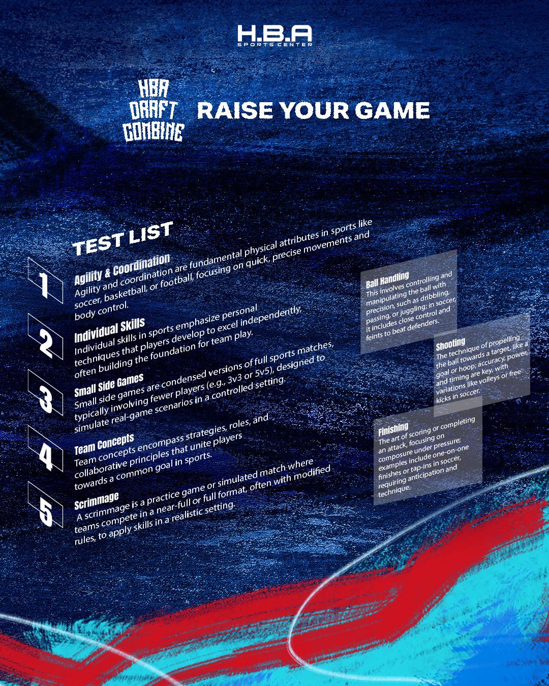 HBA - HBA DRAFT COMBINE TEST LIST Các bạn đã tập luyện và chuẩn bị cho ...