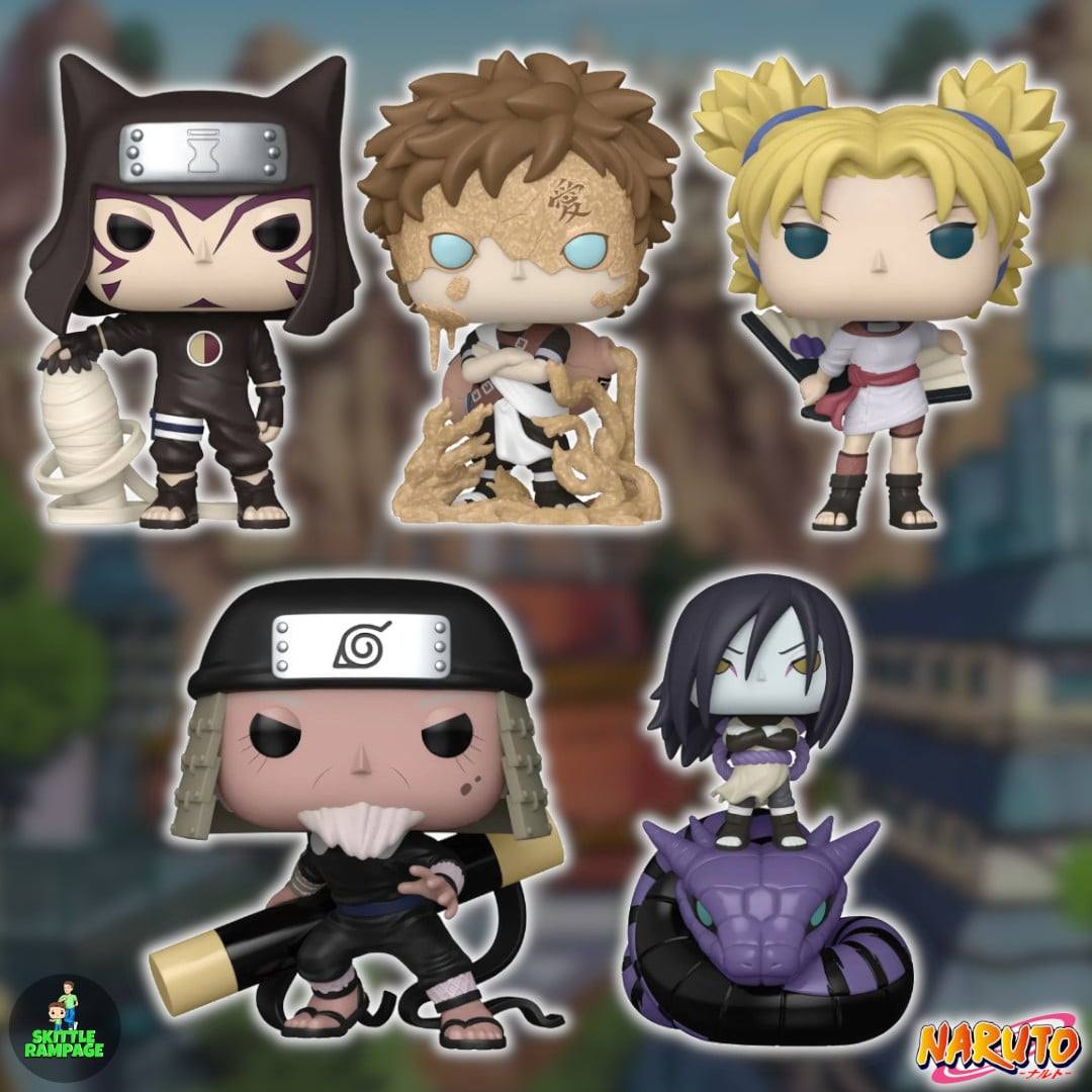 New Naruto Funko Pop wave 2 figures revealed