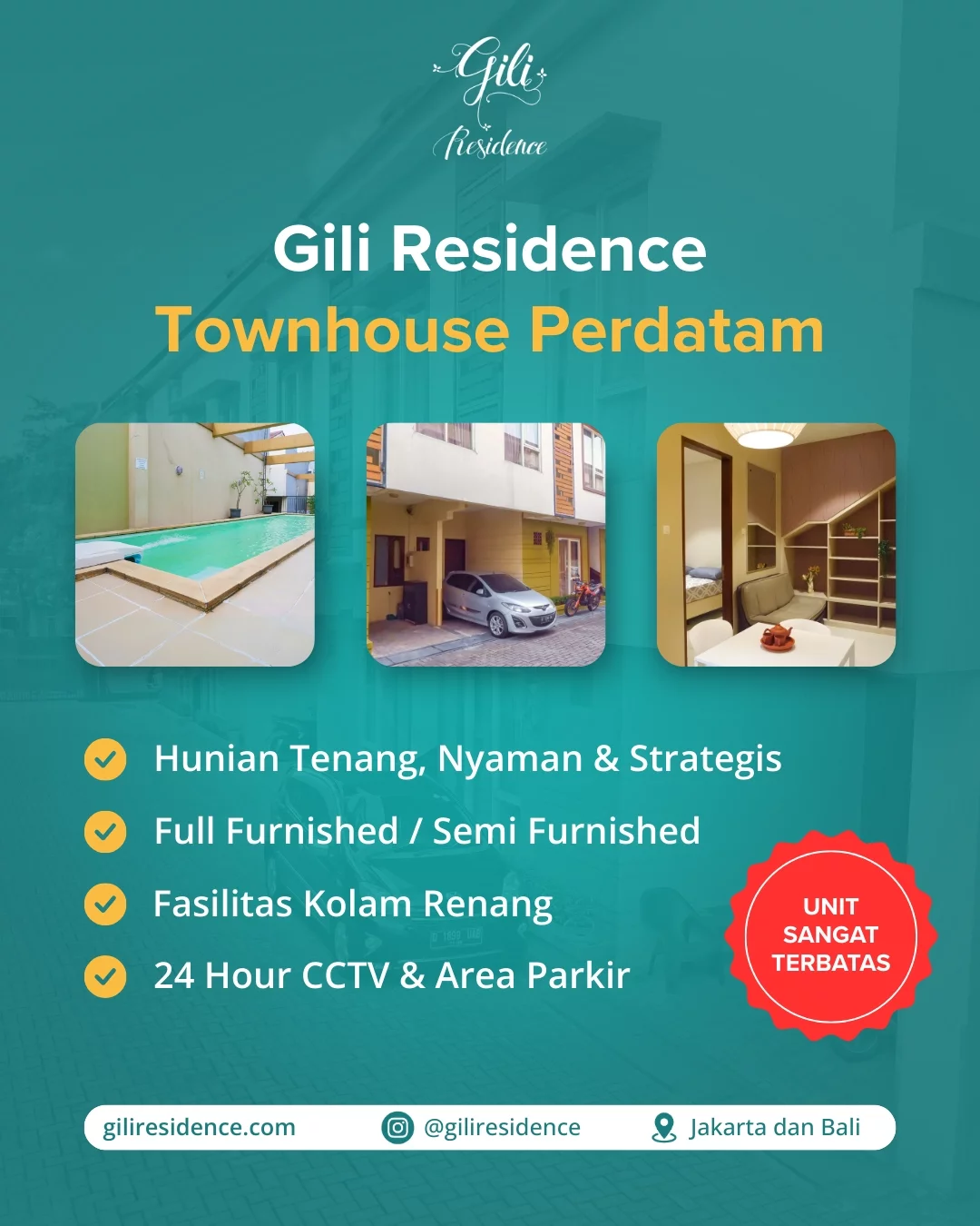 Gili - Hunian terbaik di Kota Jakarta untuk Sobat Gili dan keluarga ️ ...