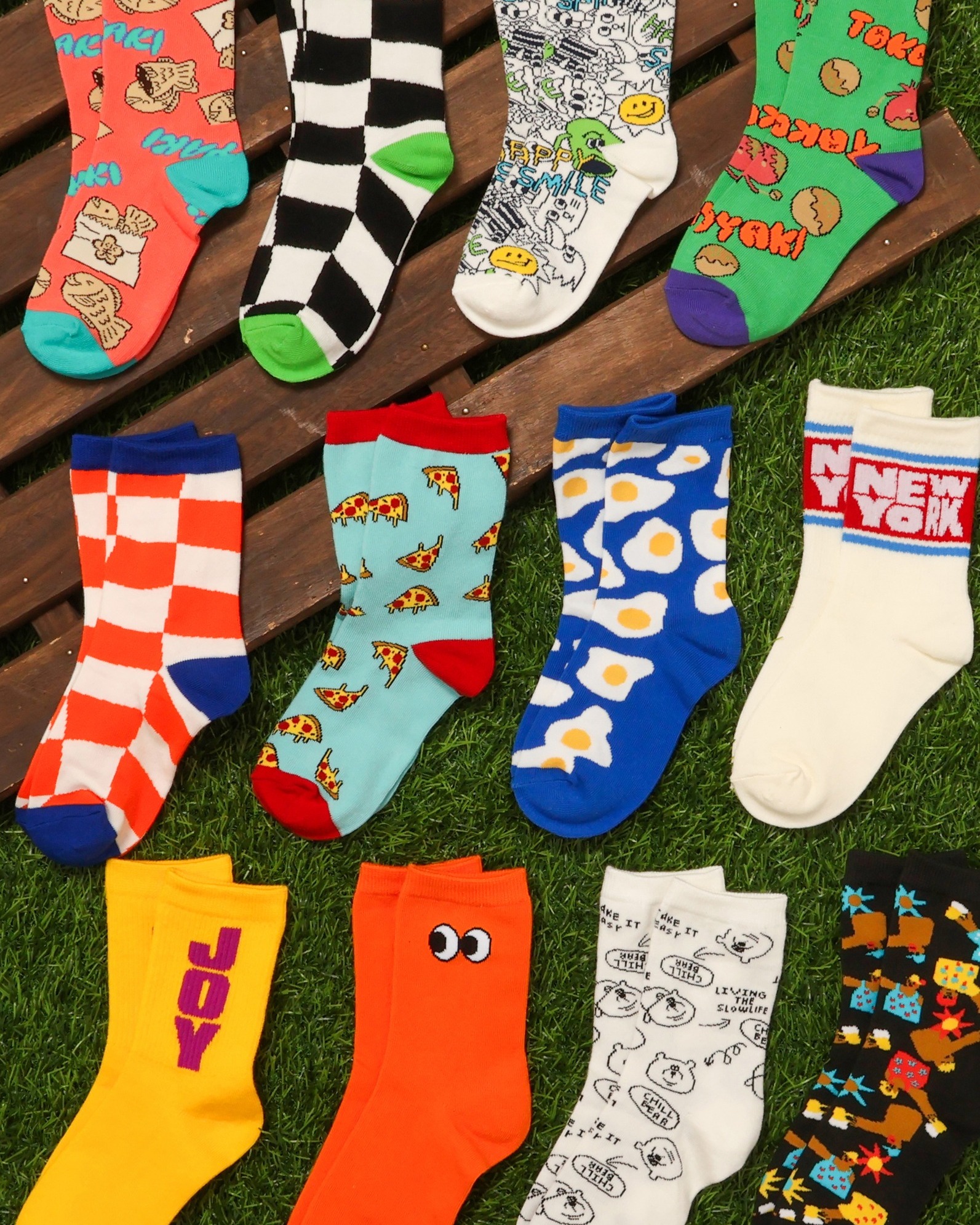 3P SOCKS〗👀🍳 パンツとおそろい柄にも注目！ 新柄ソックスも入荷から