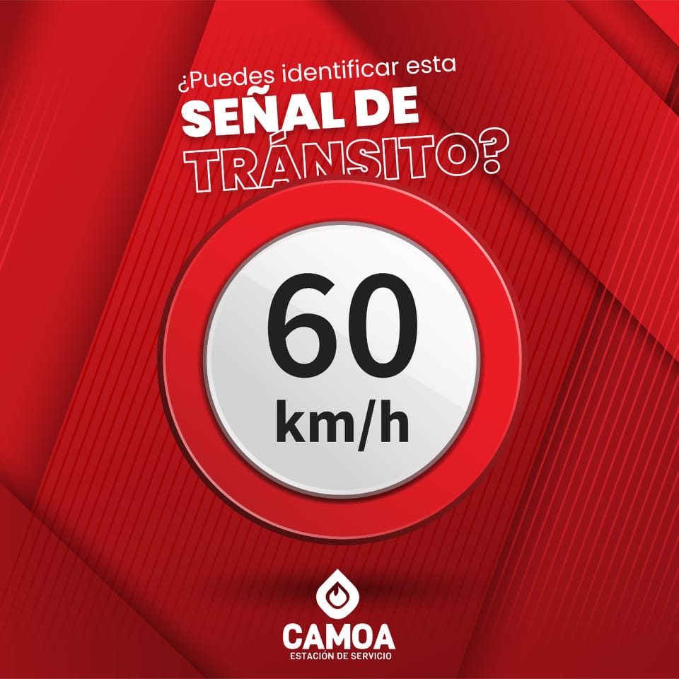 EDS - ¿Que significado tiene está señal de tránsito? 👀⛽ Visítanos y ...