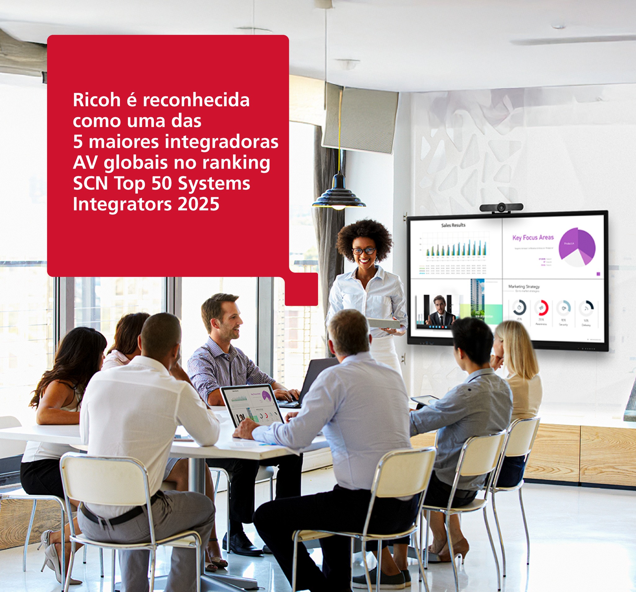 Ricoh - A Ricoh foi reconhecida entre os Top 5 integradores AV do mundo ...
