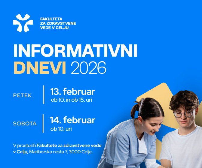 Fakulteta - 🎓 Informativni dnevi 2026 – Zdravstvena nega Razmišljaš o ...