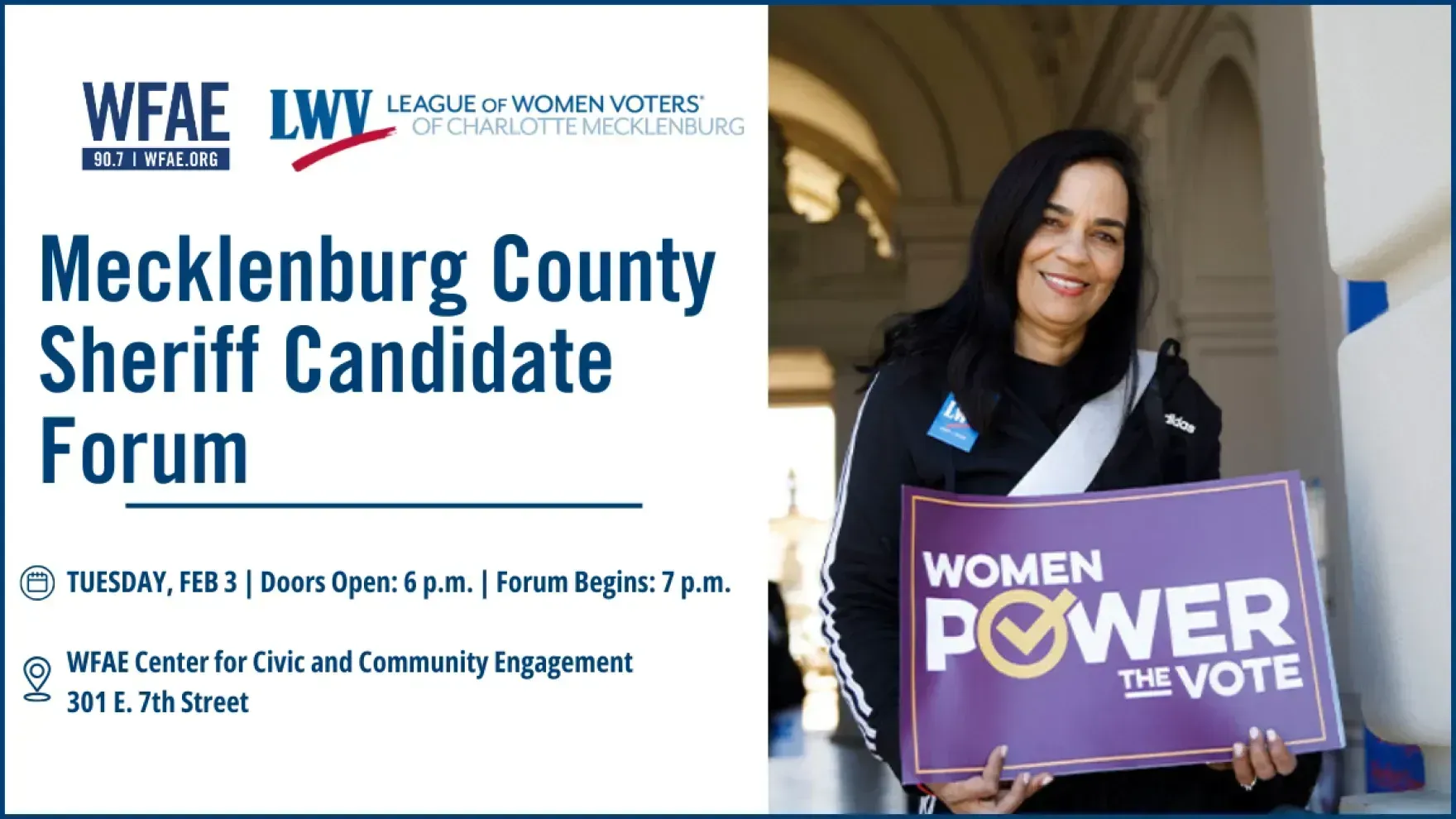 WFAE - 🗳️ Meet the candidates for Mecklenburg County sheriff In ...