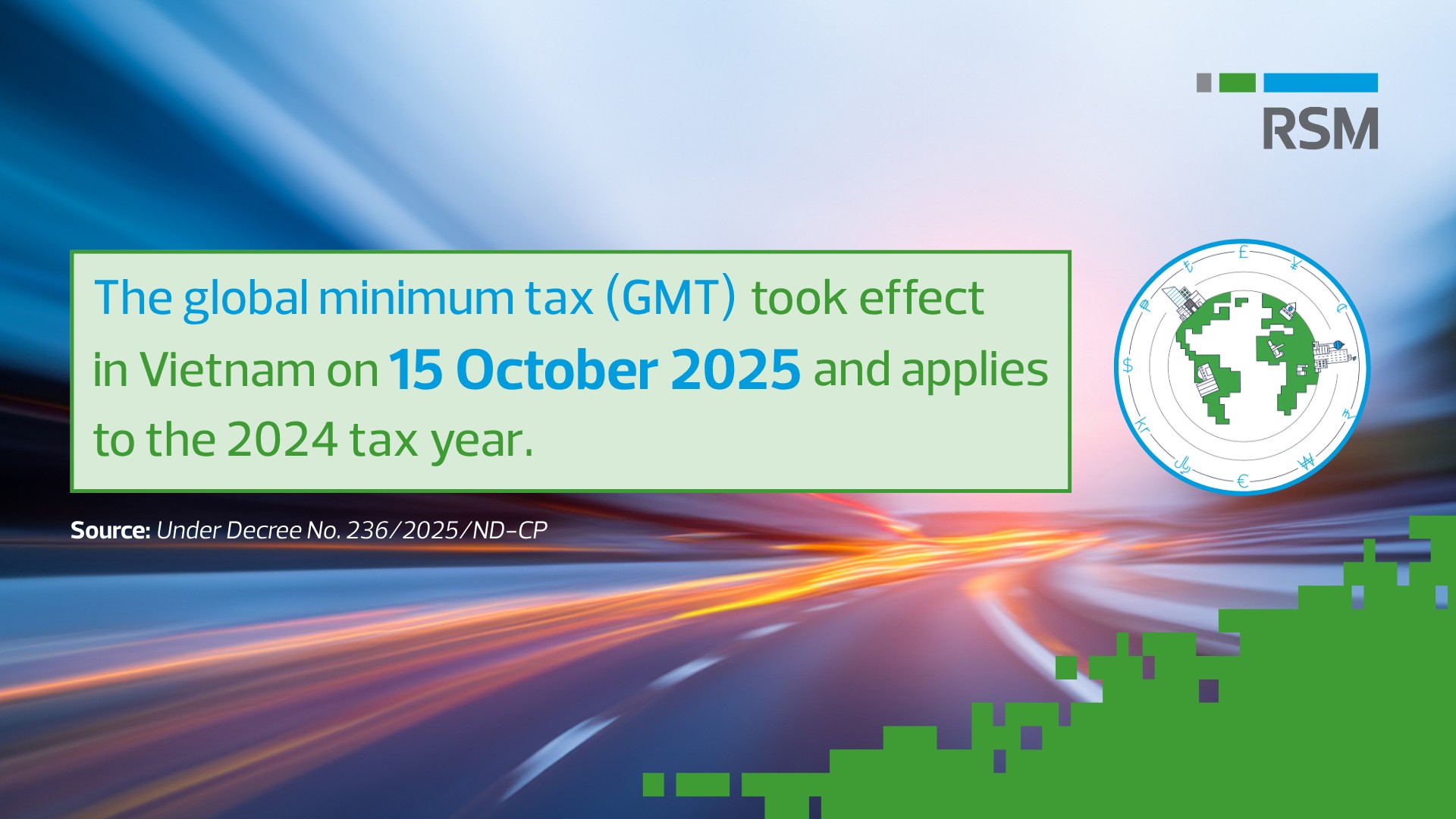 RSM Vietnam - The Global Minimum Tax (GMT) officially... | Facebook