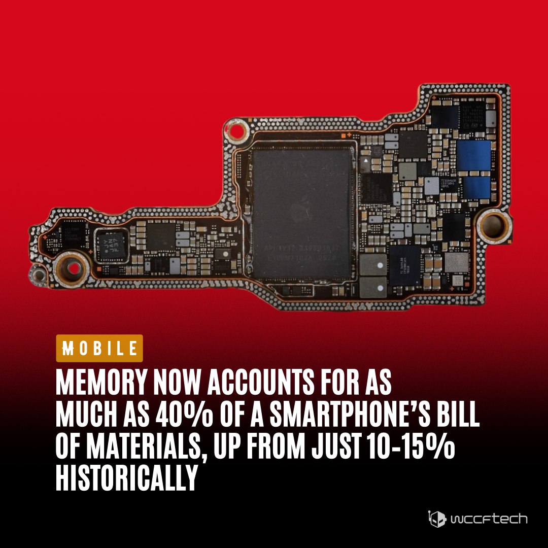 Wccftech - TrendForce has reported that the cost of a typical 8GB+256GB ...