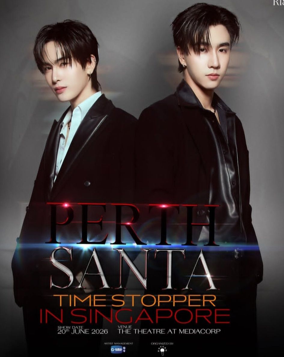 PerthSanta Time stopper Fancon in SINGAPORE on June 20, 2026! 🫶🏿🖤🤍