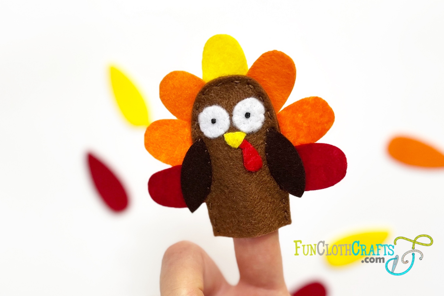 🦃 Thanksgiving Felt Craft – Free Turkey... - Fun Cloth Crafts | Facebook