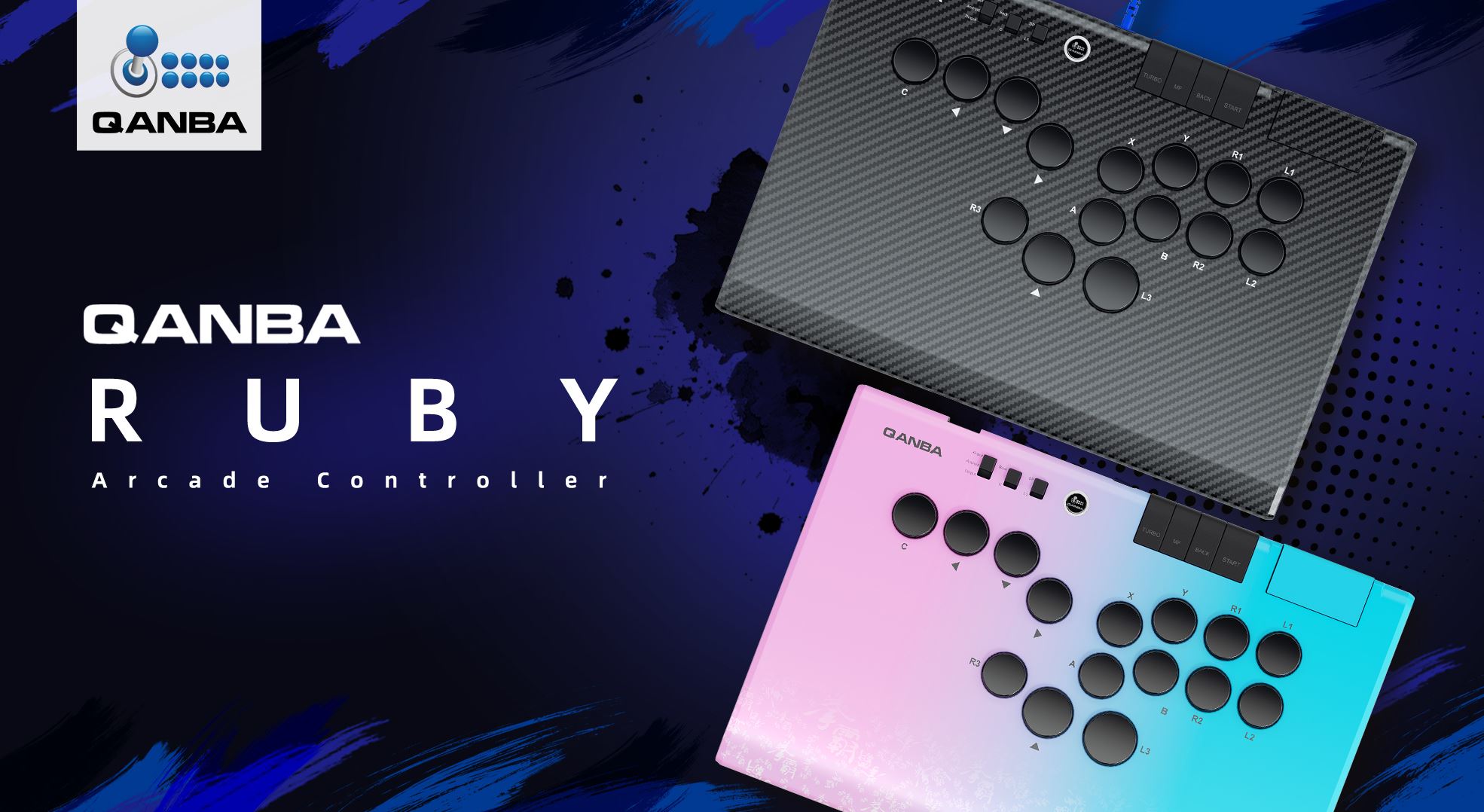 レバーレス QANBA Ruby Arcade Controller R1 Qanba Ruby Arcade