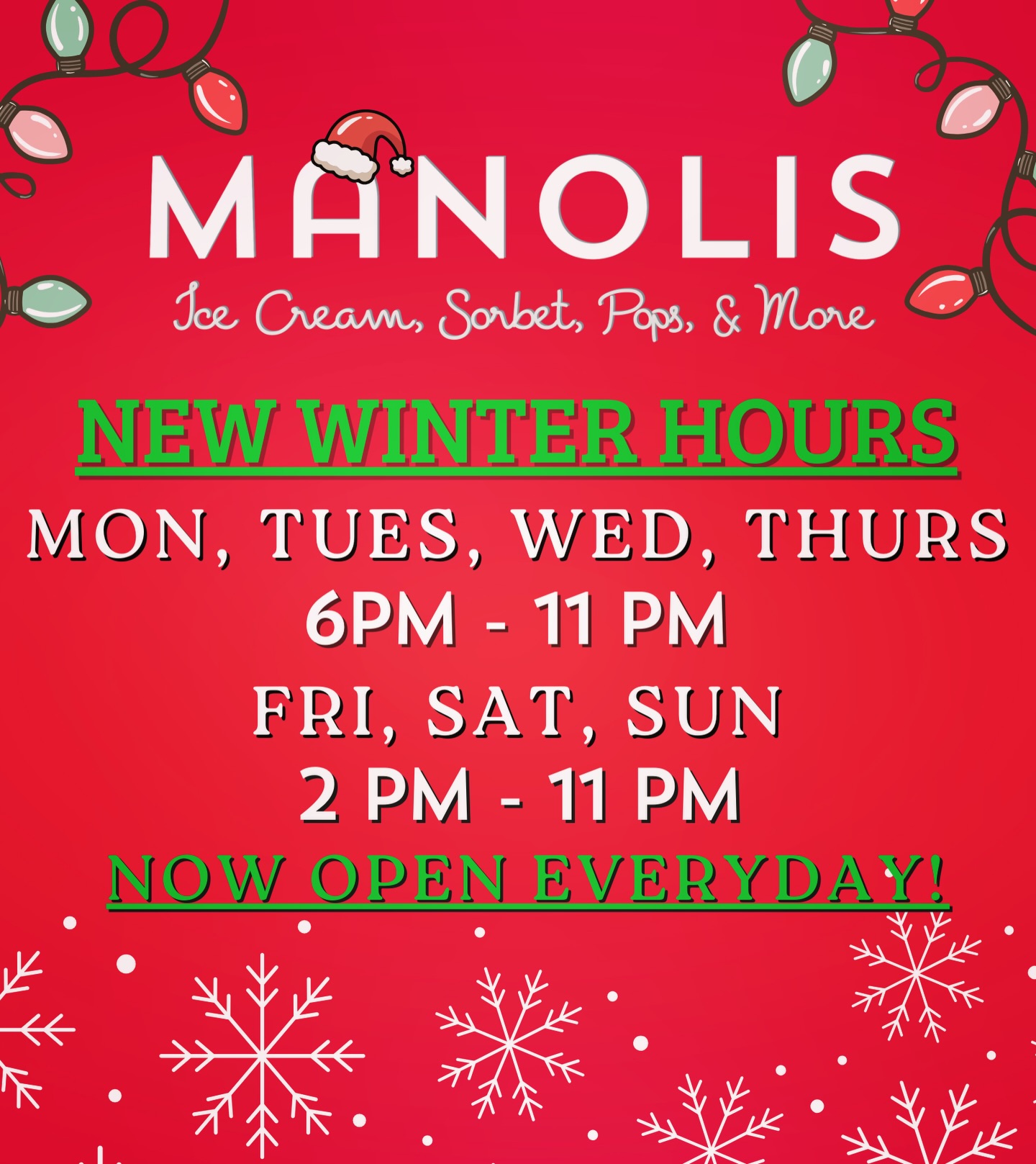Manolis Ice Cream, Pops, Sorbet & More | Austin TX