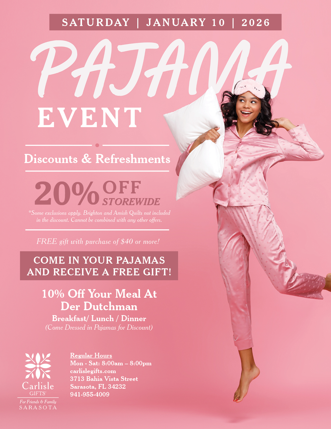 Der - Join us Saturday, January 10th for our annual Pajama Event | Facebook