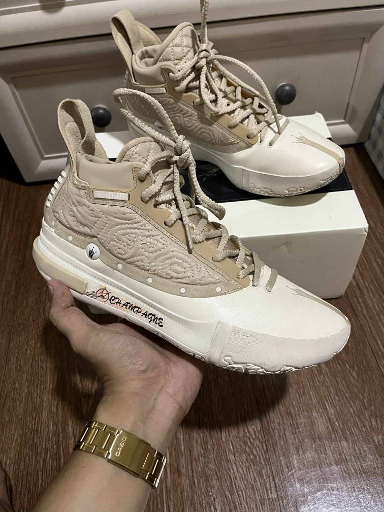 Used 361 champagne signature shoes for sale