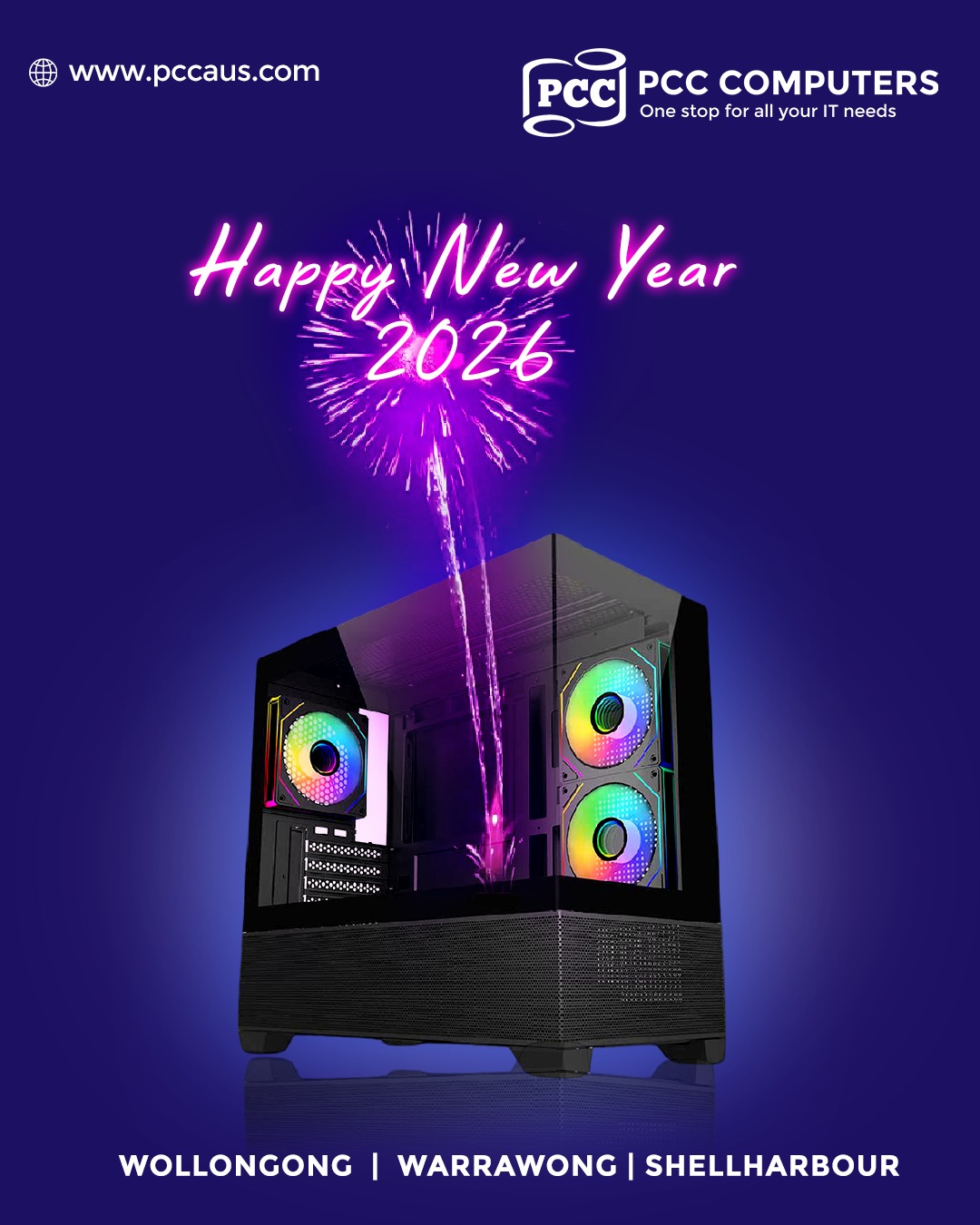 PCC - Happy New Year 2026 | PCC Computers Celebrate 2026 with PCC ...