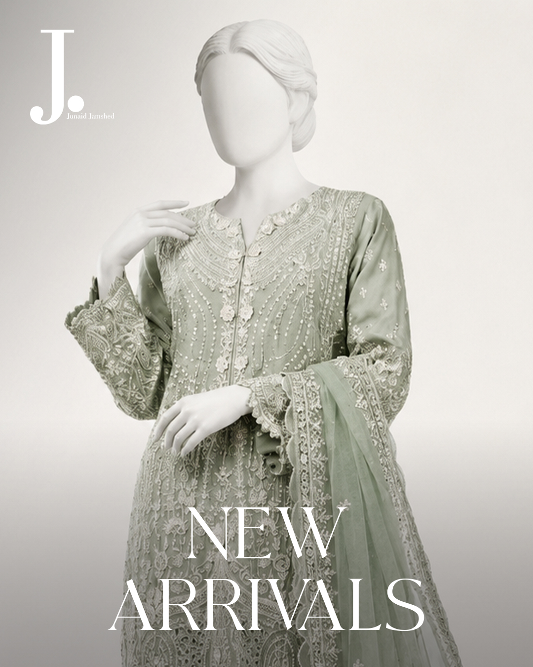 Stitched to make an impression 🌷 Available in-stores and online: bit.ly/3QCdFjJ [JDot, Junaid Jamshed, New Arrivals, Summer Collection, Festive Collection]