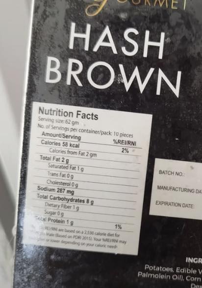 Calorie Deficit Group PH | may naka try na ba dito ng hash brown ng