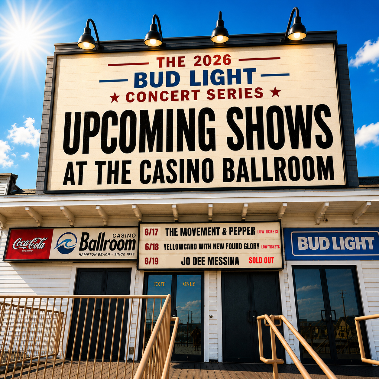 Busy week coming up at the Ballroom! 6/17 - The Movement & Pepper 