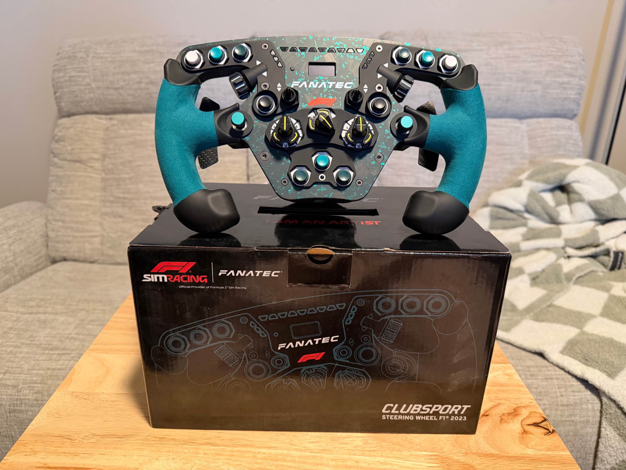 Complete Fanatec Sim Racing Setup - QR2 Upgraded - Will Split - Video ...