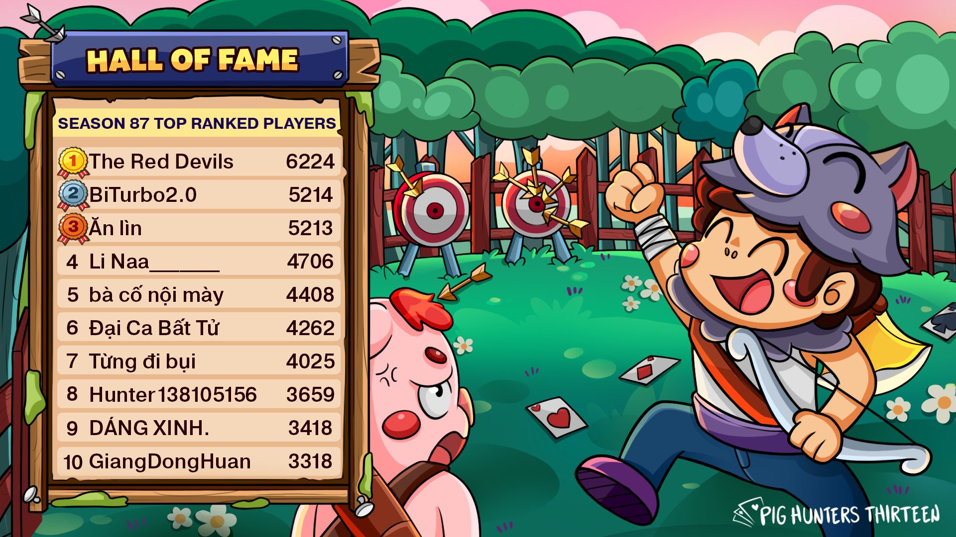 Pig - 🏆 SEASON 87 HALL OF FAME 🏆 🌟 Season 87 has officially come to an ...