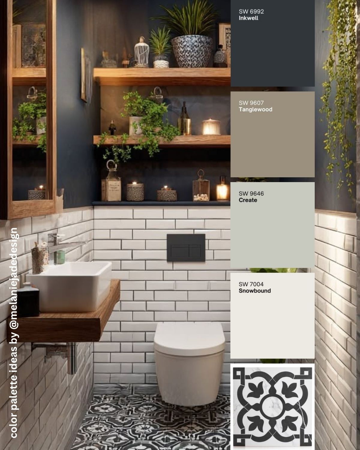 With a dramatic paint like... - Melanie Jade Design | Facebook