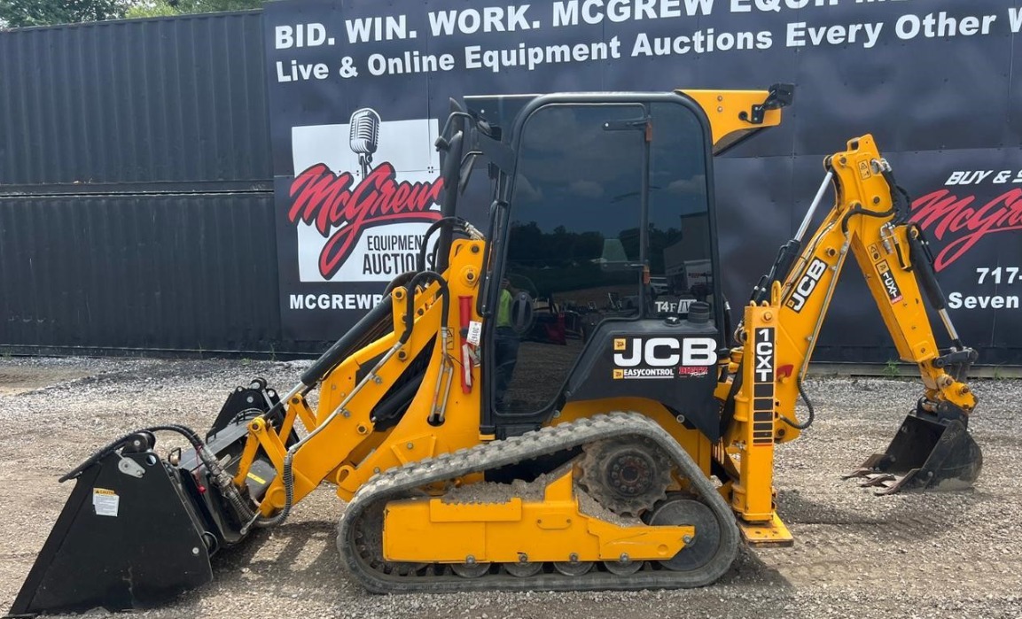 20点オーダー 2022 JCB 1CXT with 418 hours sold for $50,500 Tuesday on Seven