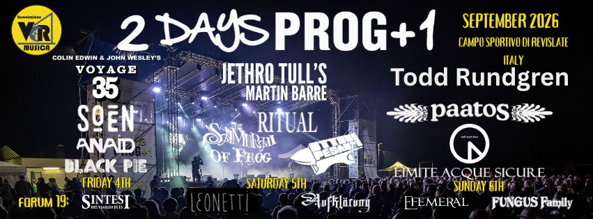 2Days Prog + 1 Festival (@VerunoProgRockFestival) - Videos | Facebook