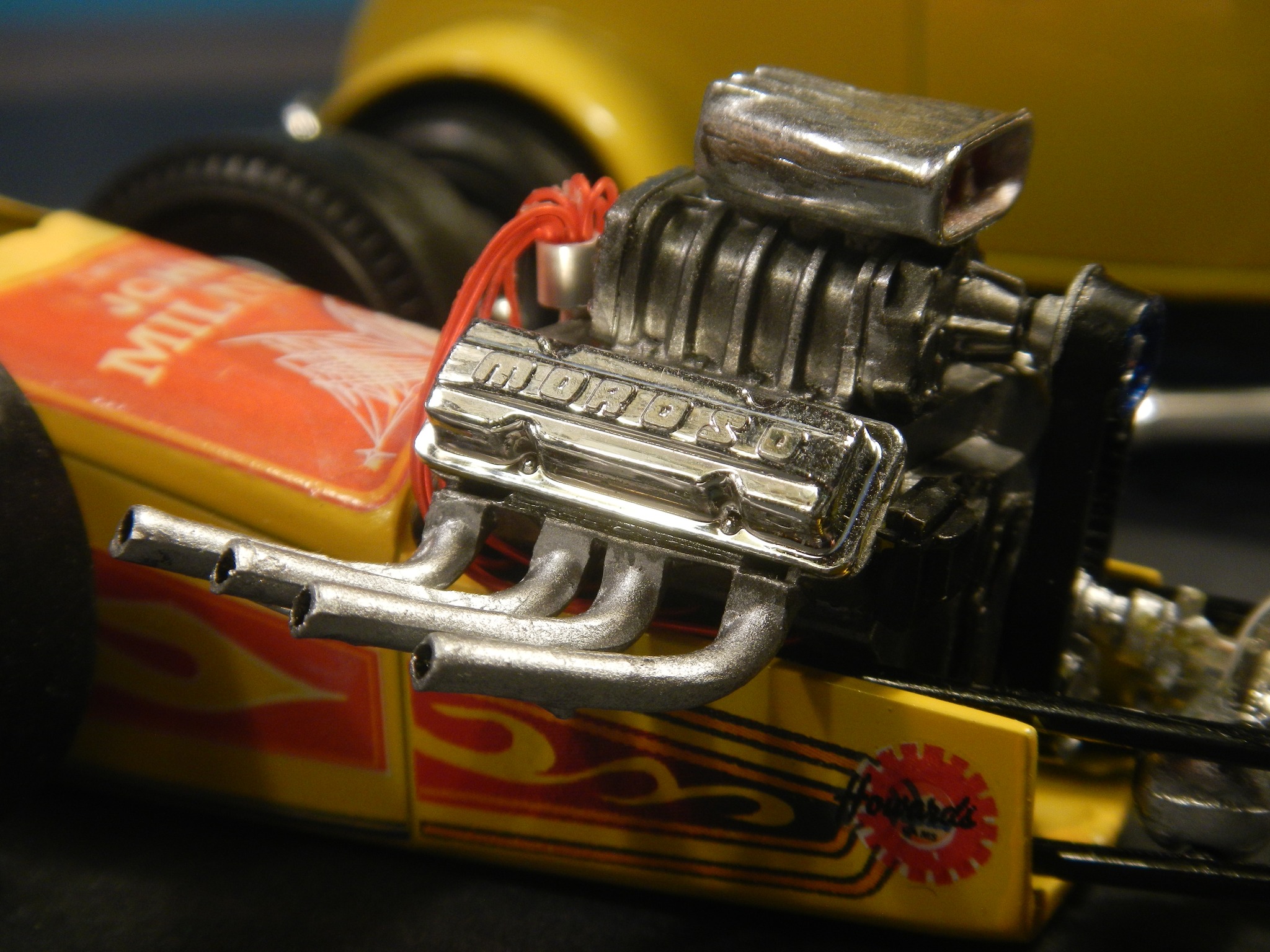 Restored MPC John Milner dragster model