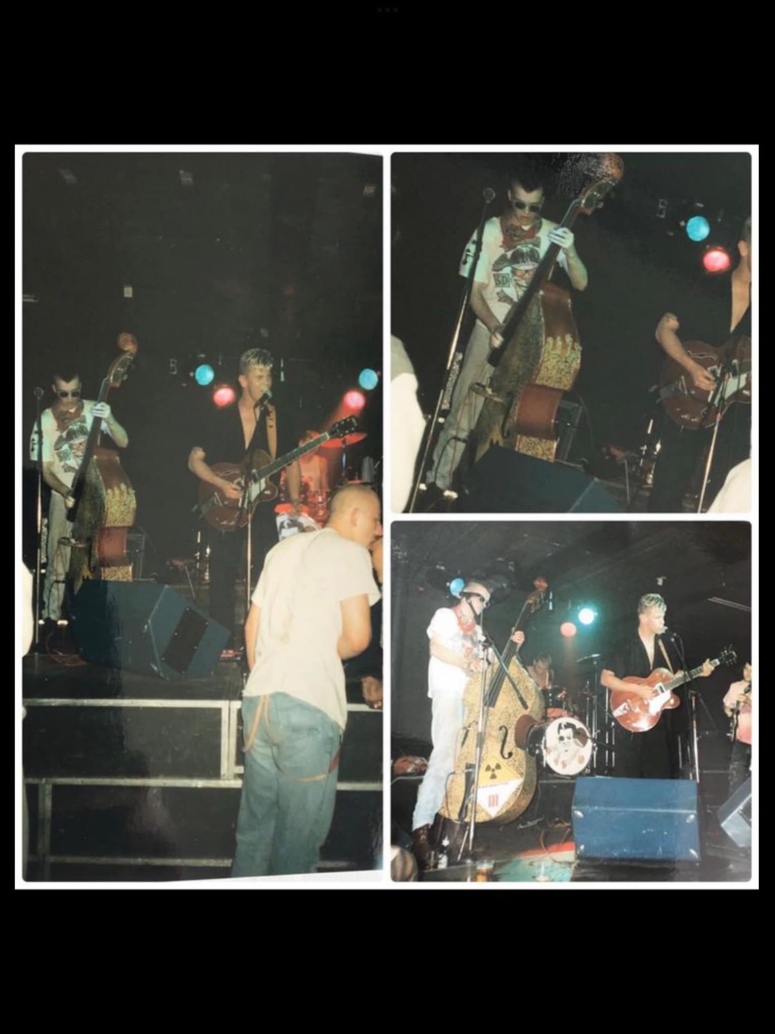 Bang Bang Bazooka around 1988, psychobilly festival Berchem 