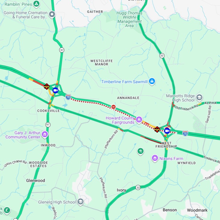 UPDATE 3:51pm... - Maryland State Highway Administration | Facebook