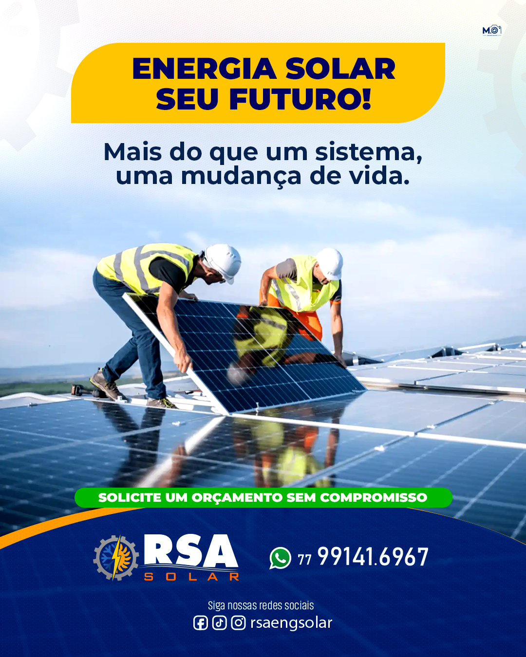 RSA - ☀️⚡ Energia solar é mais do que economia, é um novo jeito de ...