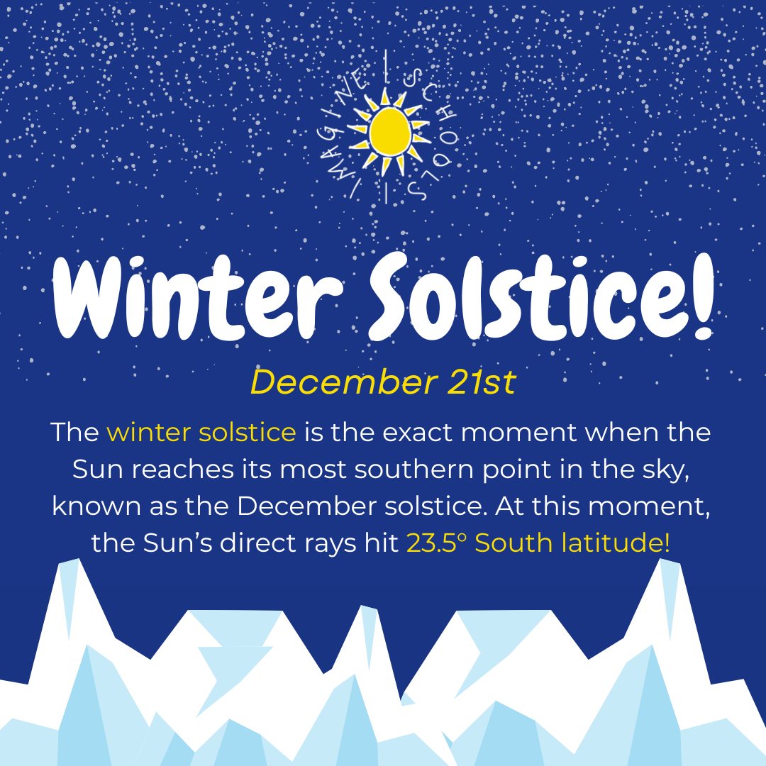 The winter solstice is the... - Imagine Schools Palmer Ranch | Facebook