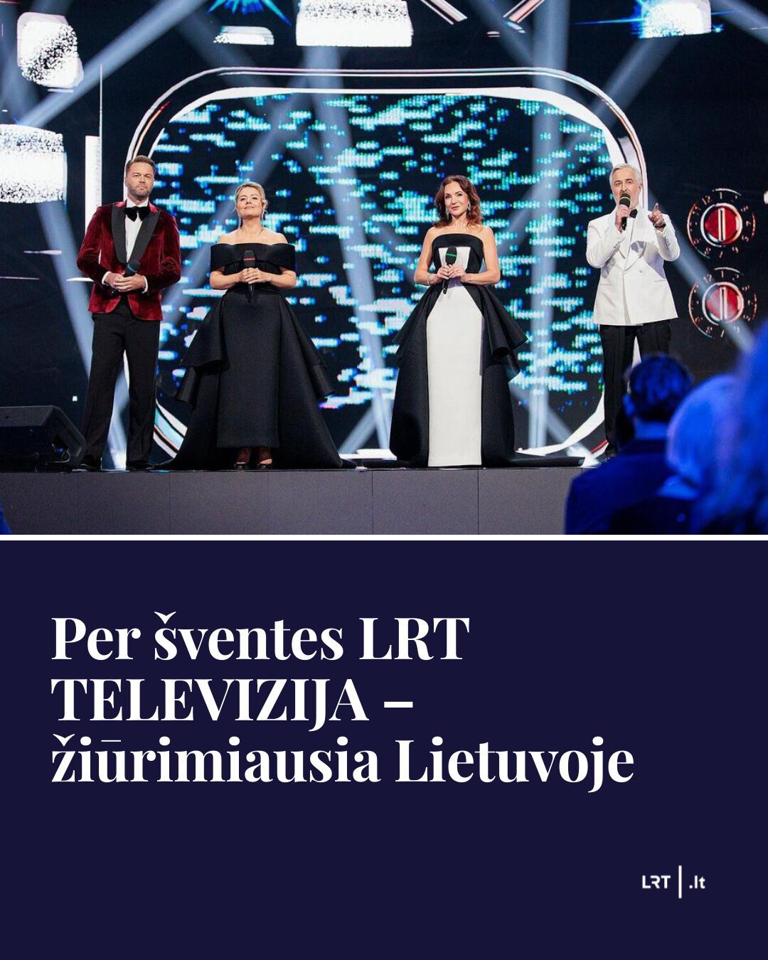 LRT - LRT dėkoja žiūrovams už pasirinkimą ir primena, kad šventinė ...