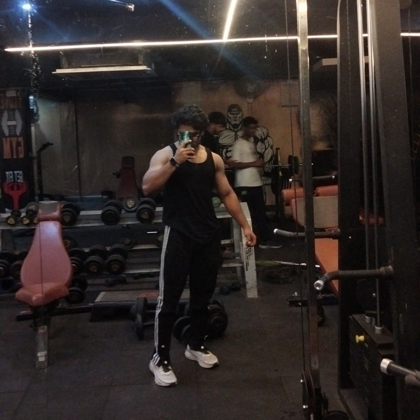 BUILDING SMALL vs HUGE BICEPS...🤡 . Follow MD Farman for more workout ...