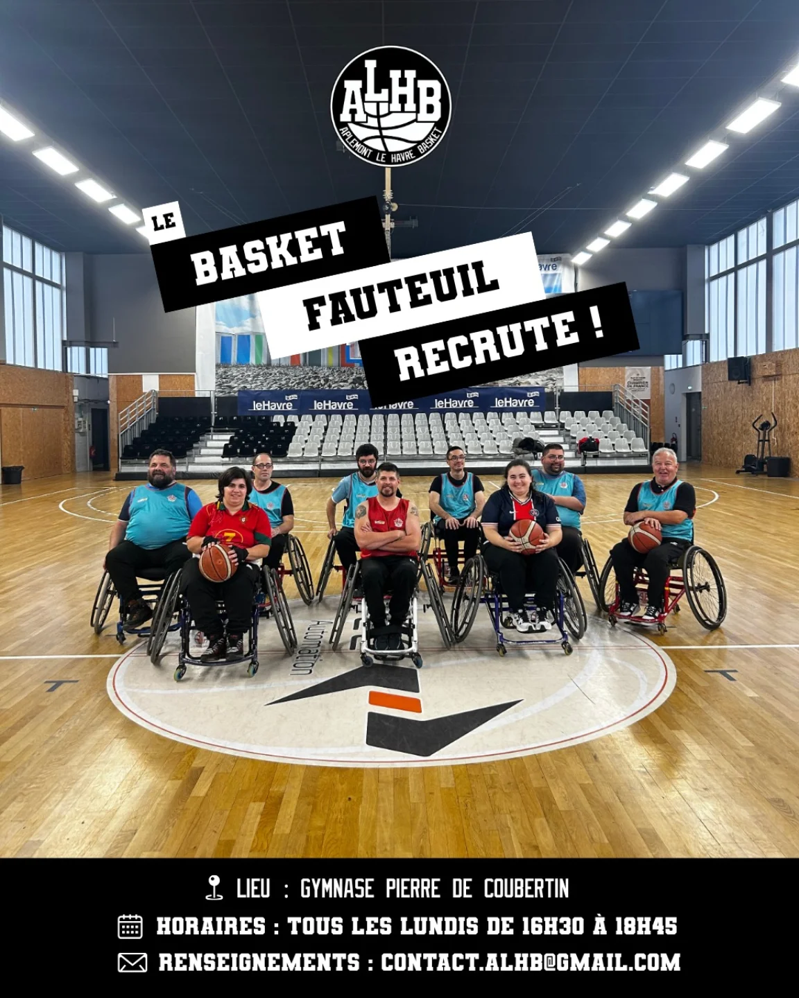 Aplemont - 📢 Notre équipe de basket fauteuil recrute !!! ️ Tu as entre ...