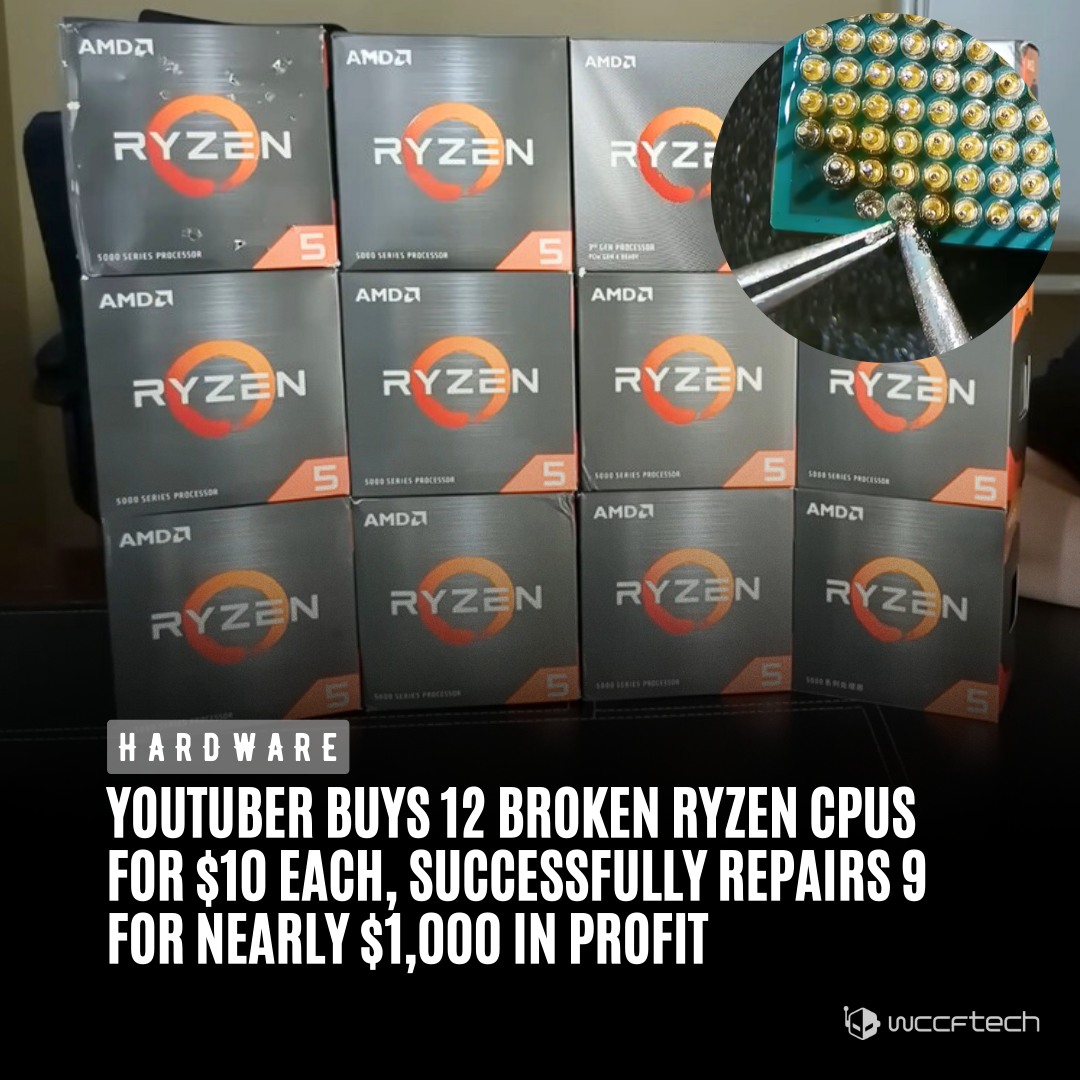 Wccftech - Most of the CPUs suffered from bent pins and thermal paste ...