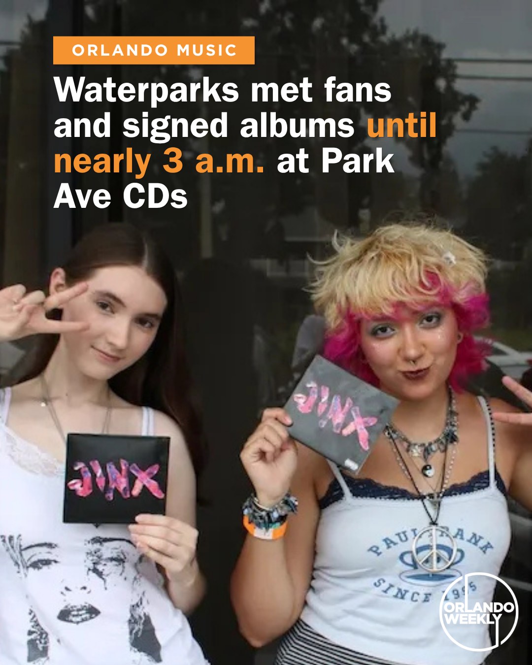 Waterparks, a three-piece pop-punk band from Texas, currently on