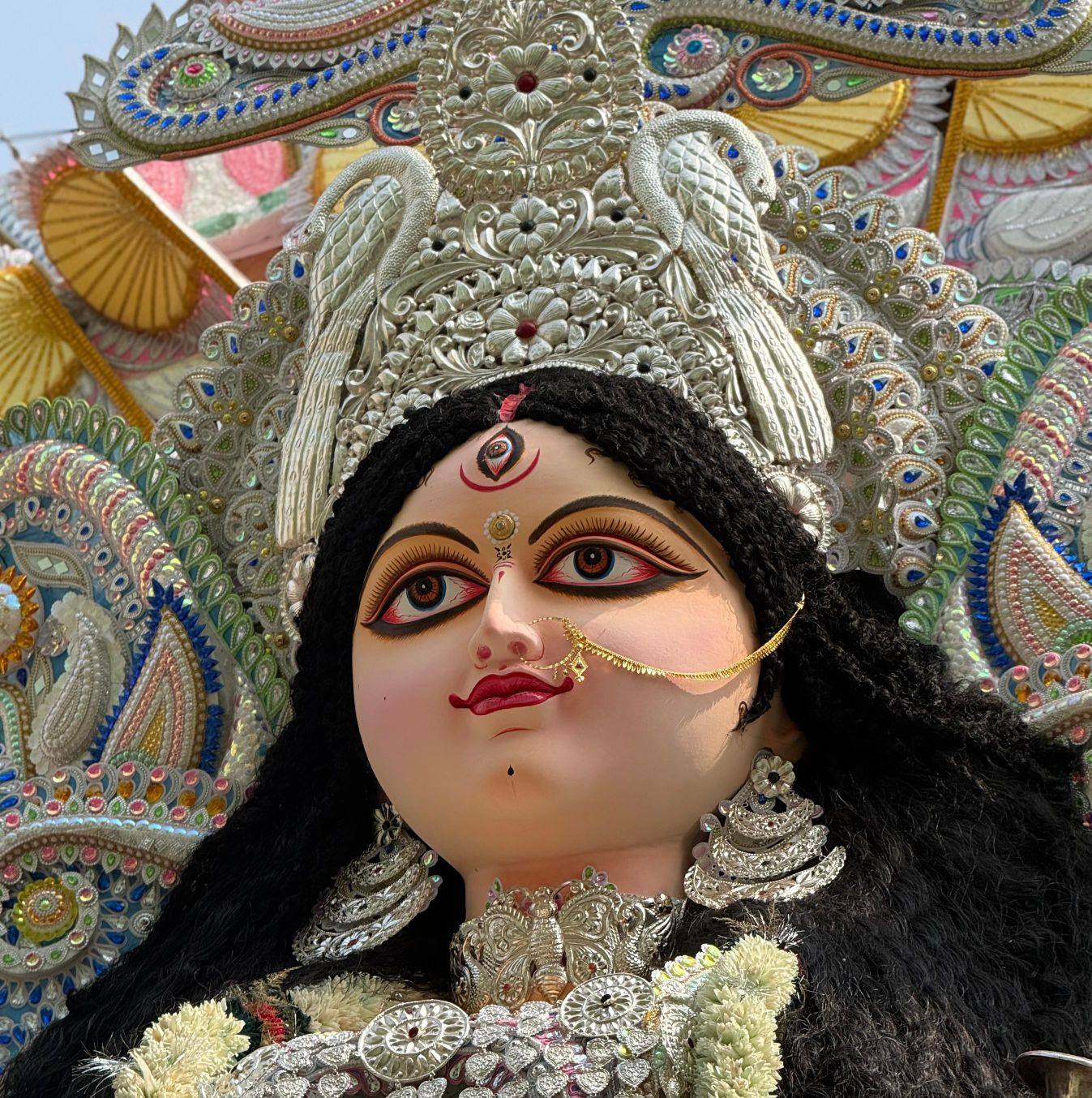 Raj Rajeswari Ganga Mata Puja community , Nabadwip , Mahapravu Para ...