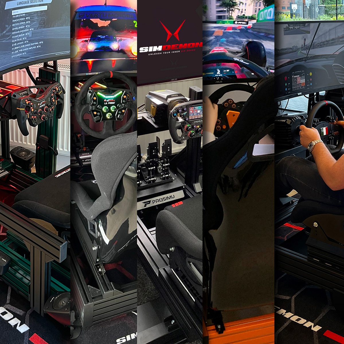 SIM - Go head-to-head in a full-blown sim racing battle. Our SIM ...