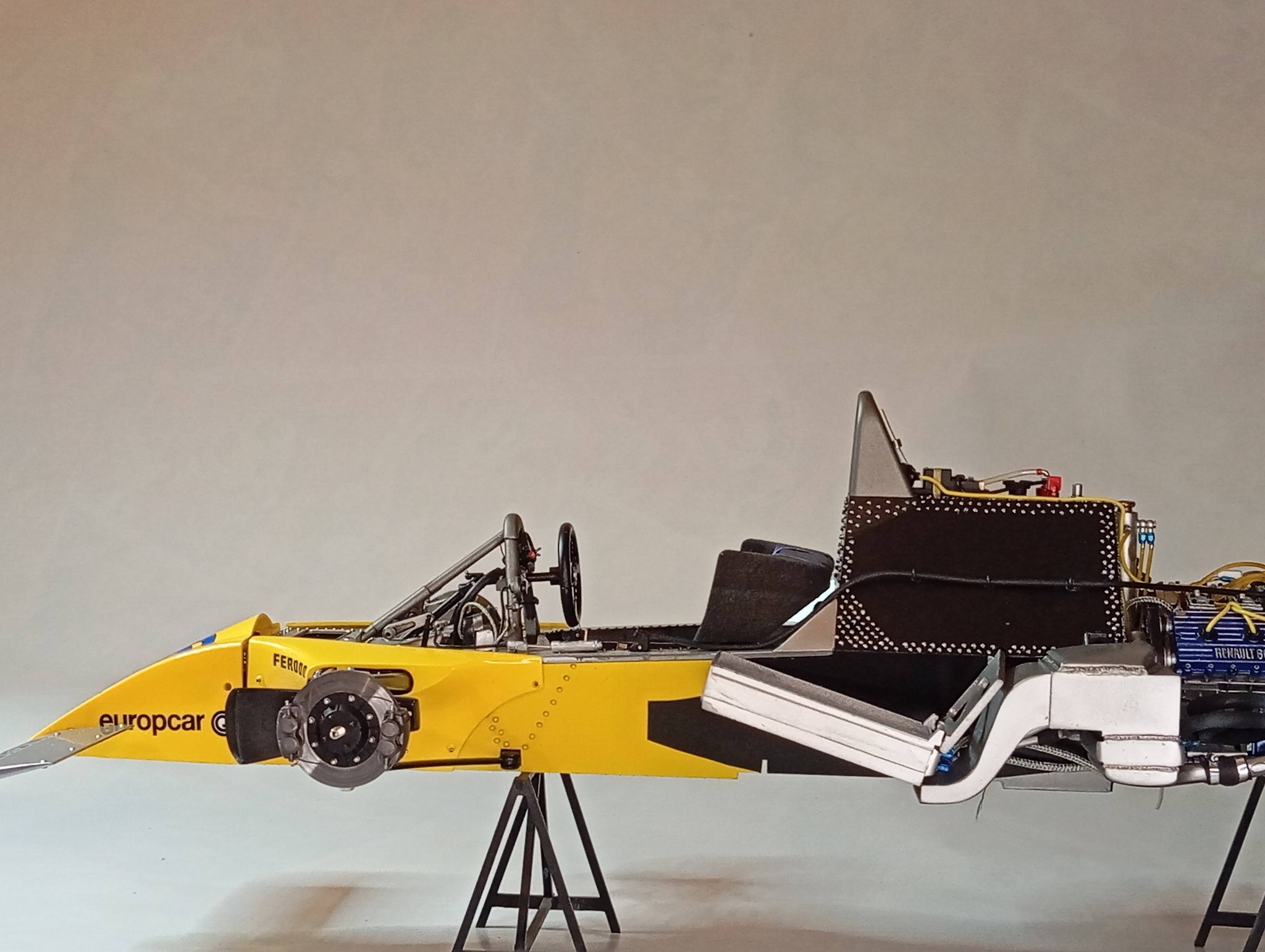 Renault RE20 TURBO René Arnoux 1/12 from Tamiya kit Work in 