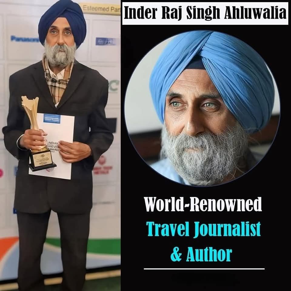 Sikh world - Meet Inder Raj Singh Ahluwalia, a renowned... | Facebook