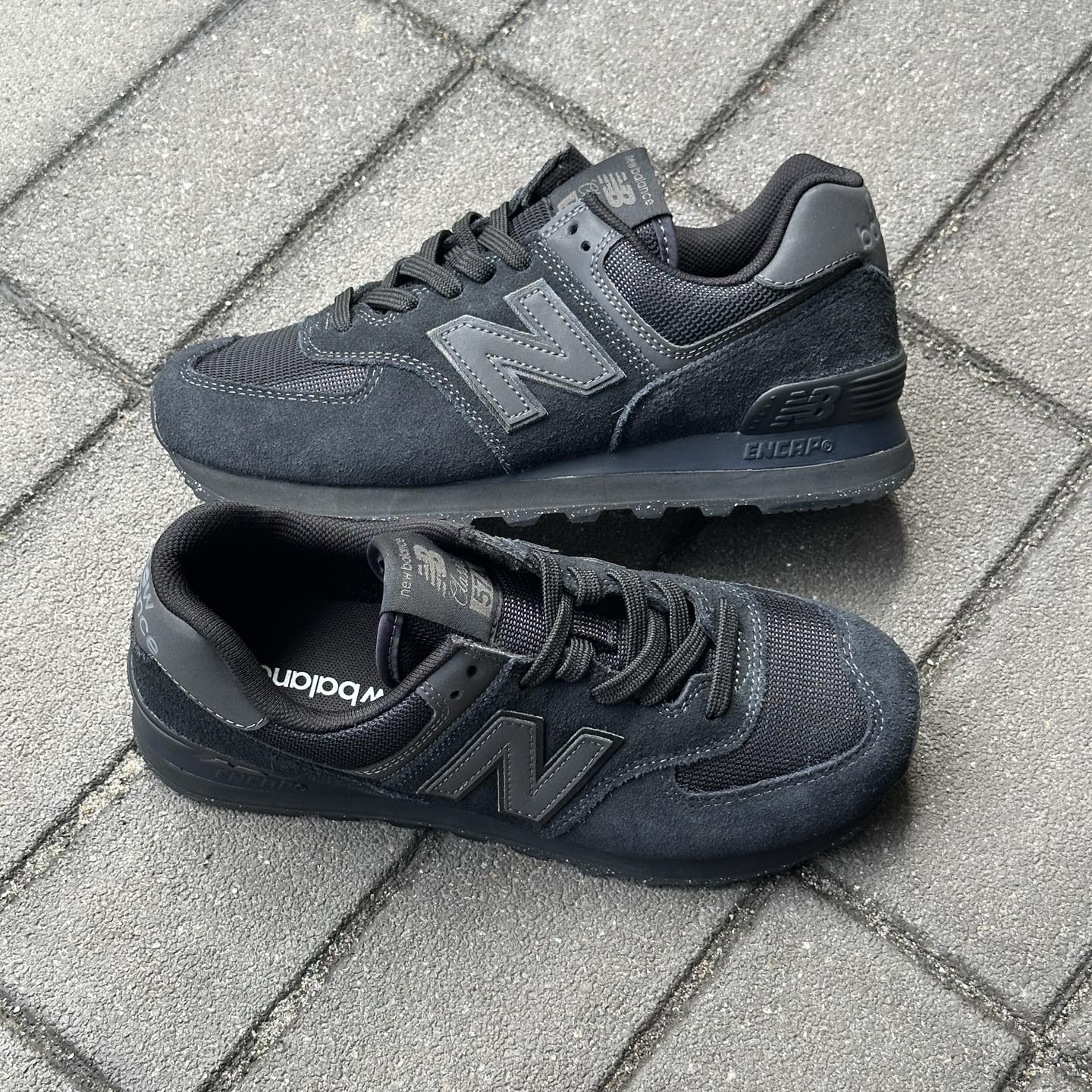 New Arrival . . 【NEWBALANCE】 ML574 ALL BLACK(EVE) ¥13,970