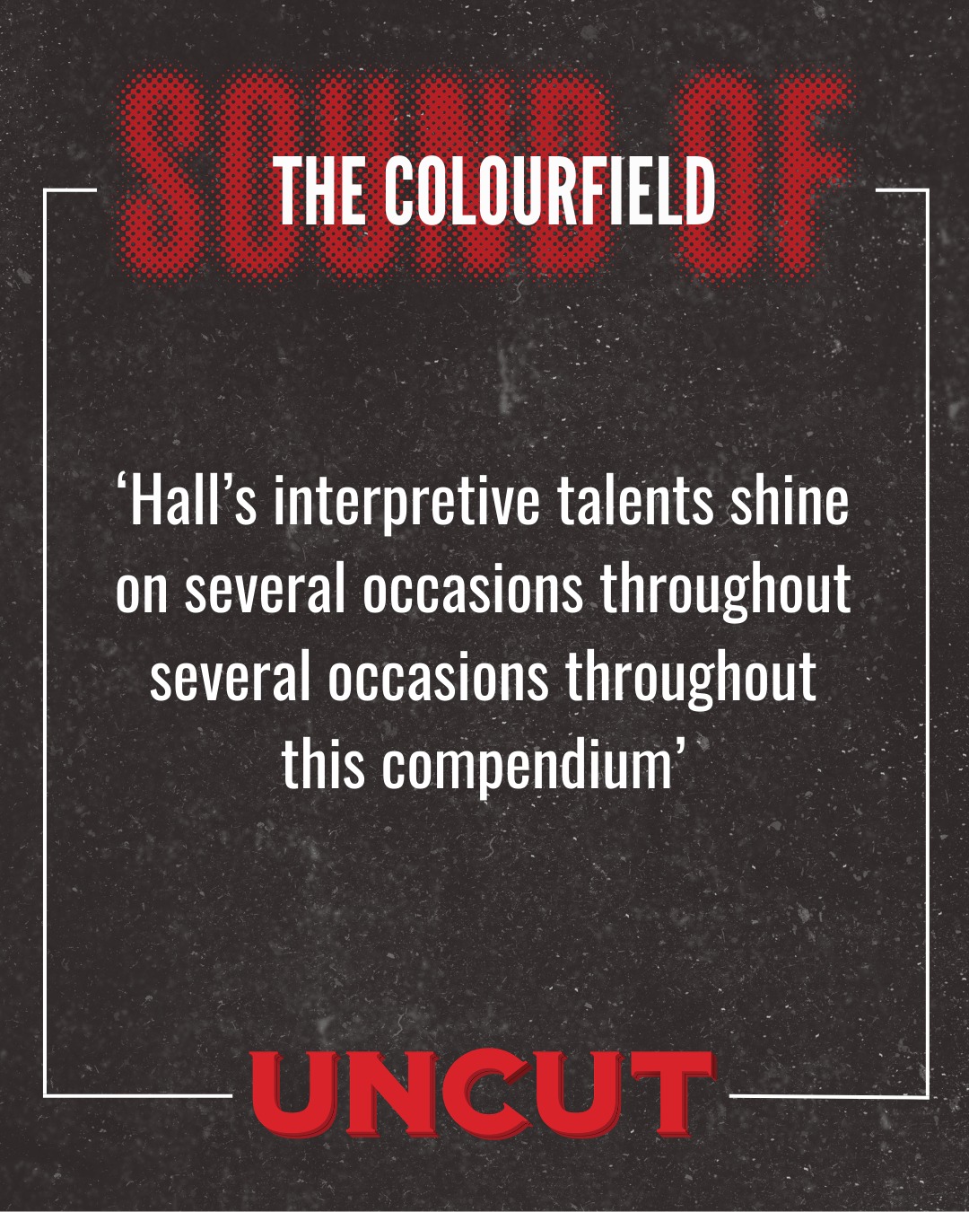 The 'Sound of The Colourfield' boxset is going down a storm! I