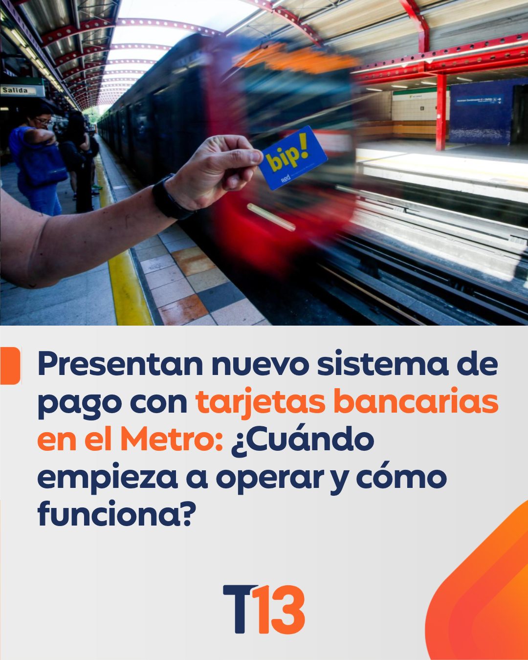 T13 - ¿Cómo funcionará el nuevo pago con tarjeta en el Metro? » https ...