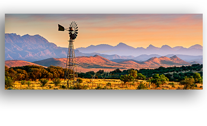 Julie - Recently sold: This large panoramic print of the Flinders ...