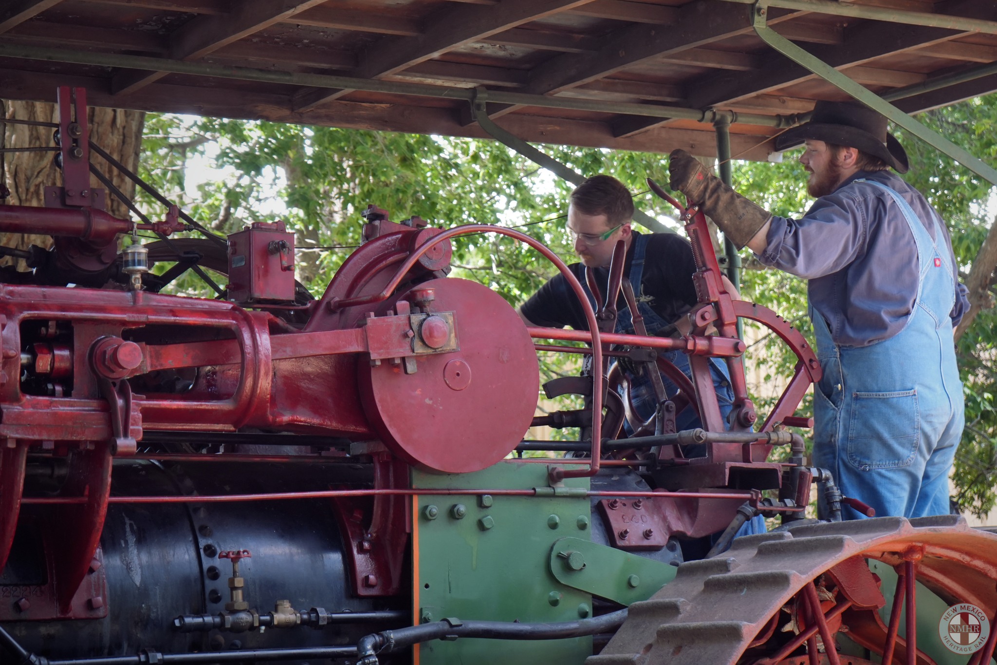 New - The cab of a steam locomotive is a fascinating place, filled 