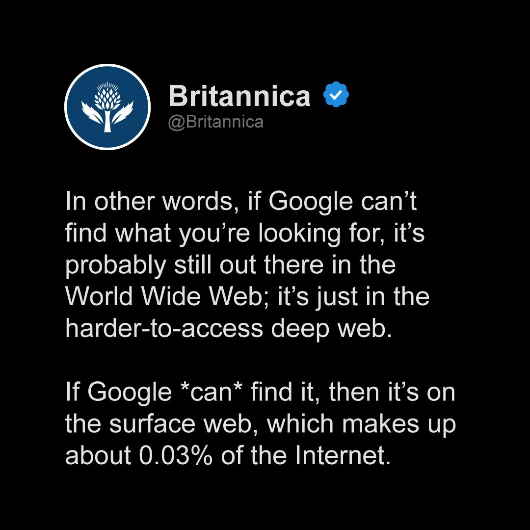 How to find dark web